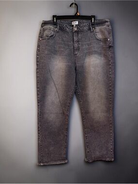 Juicy Couture Women’s Faded Grey Marble Wash Jeans
